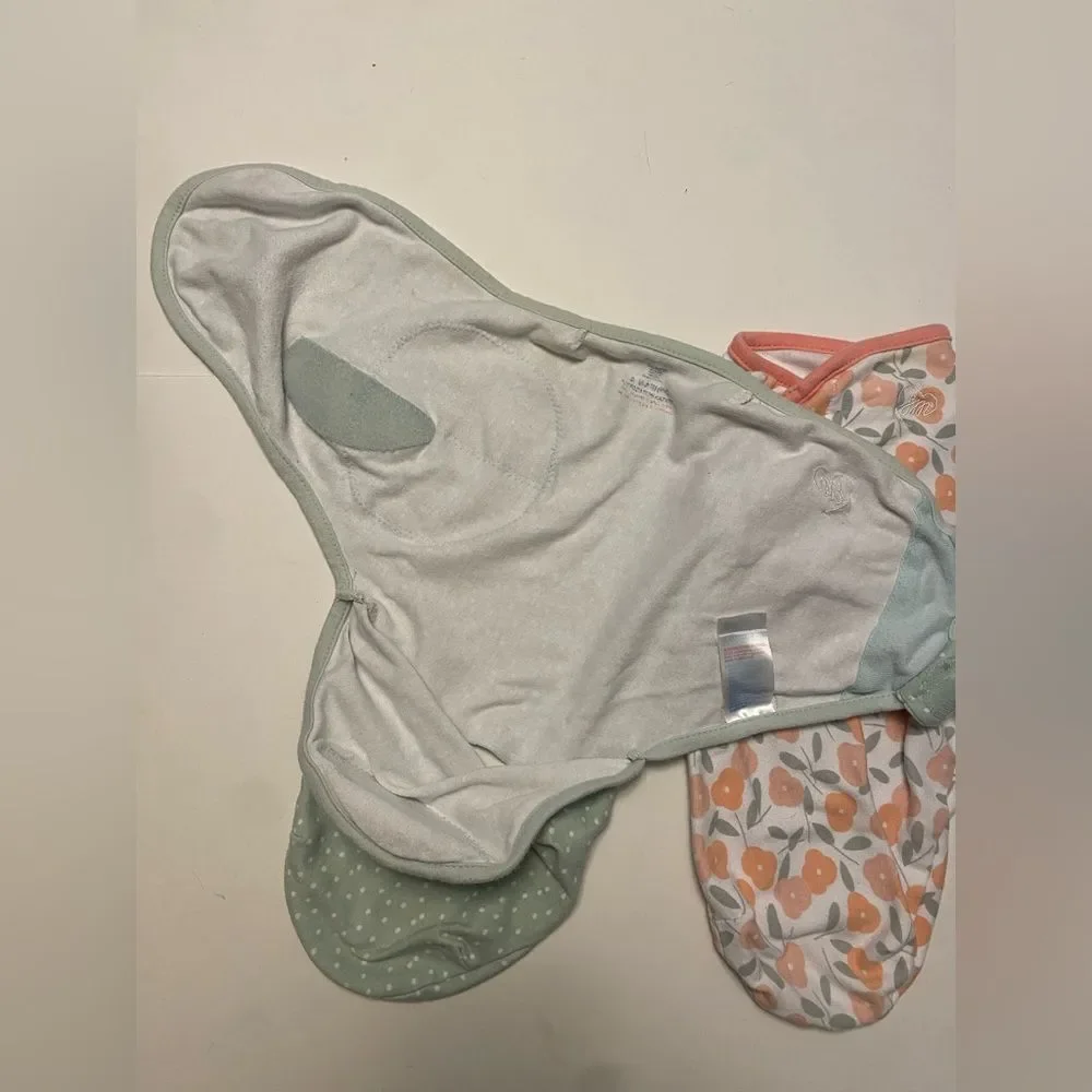 SwaddleMe Velcro Baby Swaddles Small/Medium BUNDLE
